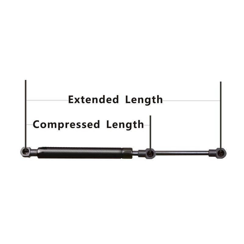 MYSMOT 6352 Front Hood Lift Supports Shocks Struts Arms Prop Rod Damper Gas Springs for Hyundai Tiburon 2003 2004 2005 2006 2007 2008 Coupe, SG367004 81161-2C000 81161-2C001 81161-2C700, Pack of 2 - Image 5